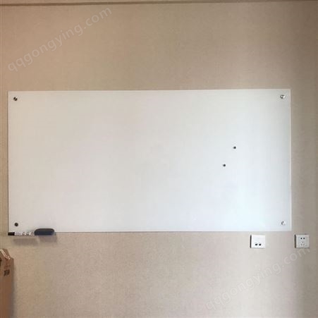 玻璃白板可投影可书写 郑州送货安装 钢化防爆 利达文仪办公教学专用