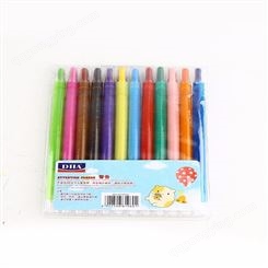 厂家直供儿童蜡笔 旋转顺滑蜡笔幼儿涂鸦彩色笔油画笔