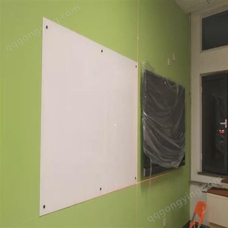 钢化玻璃白板 办公室会议板磁性挂墙板书写挂式板 利达文仪玻璃板