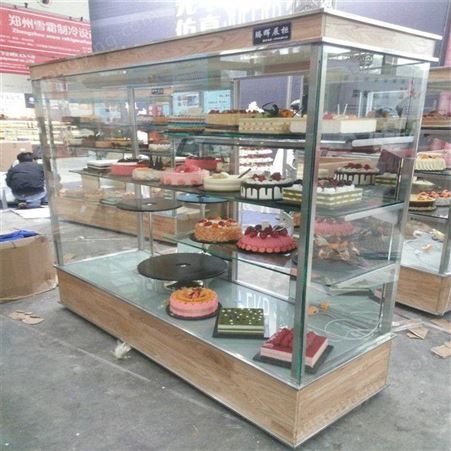 蛋糕模型柜价格 模型蛋糕展示柜订做 蛋糕柜