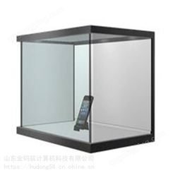 河北省张家口市 透明拼接展示柜 95寸单机透明屏  金码筑