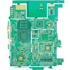 厂家生产双面触摸屏板 半孔沉金PCB阻抗线路板 电表仪器阻抗板
