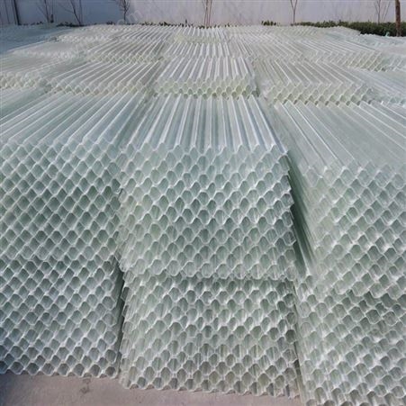 一博环保机械  玻璃钢填料厂家供应 网格填料 凉水塔S坡填料