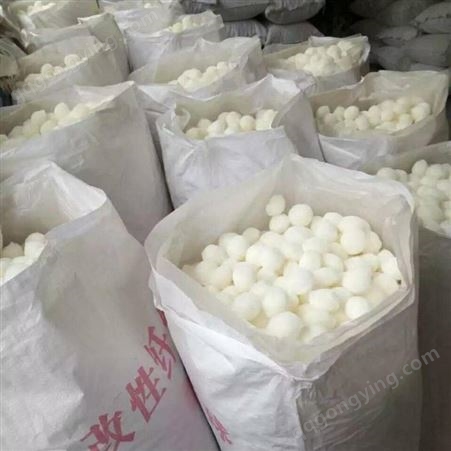 万江环保 纯手工改性纤维球滤料生产厂家 纤维球滤料批发