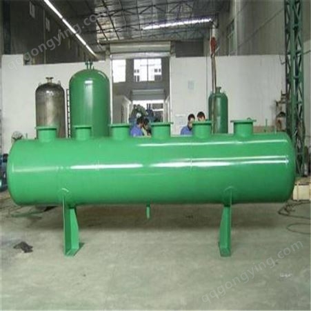久发 分水器DN200 冷却水分集水器 碳钢材质 定制
