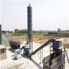 WCB500型稳定土拌合站 500吨水泥稳定土拌合楼 混凝土机械 山东青州厂家