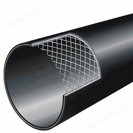 成都孔网钢带给水管厂家直供孔网钢带复合聚乙烯各种规格融信和