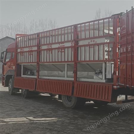 10吨散装饲料车 部件标准化 散装饲料车运输车价格 厂家供应