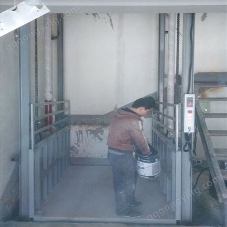 鲁鑫 SJH1-5仓库车间液压升降货梯厂家 简易电梯