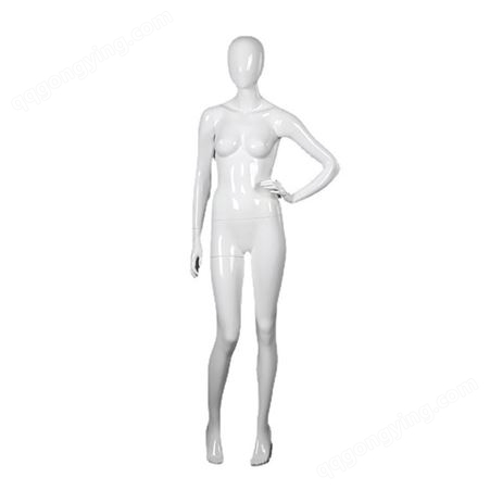 品牌服装店成人白色全身人体陈列玻璃钢模特道具可定制
