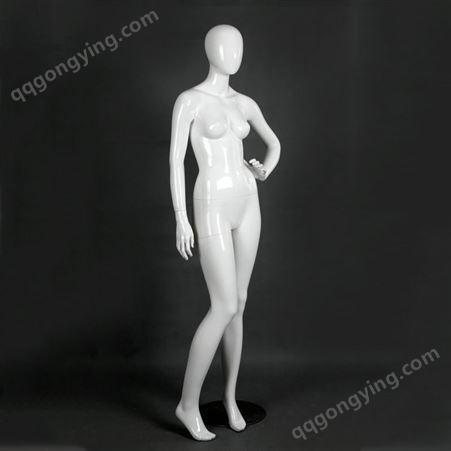 品牌服装店成人白色全身人体陈列玻璃钢模特道具可定制