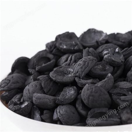 果壳活性炭 润泉 液体吸附 净化 黑色