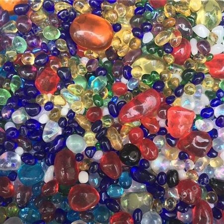 玻璃珠生产厂家直供 透明玻璃珠 彩色玻璃珠 规格齐全 日进矿产
