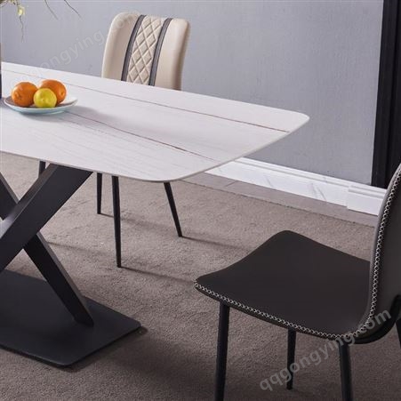 鼎富DF551欧式质感皮革饭桌椅 酒店靠背椅休闲椅