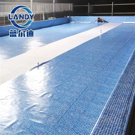 北京泳池设备 婴儿泳池 印刷马赛克PVC胶膜 不掉色防紫外线 可根据不同形状水池安装 蓝尔迪