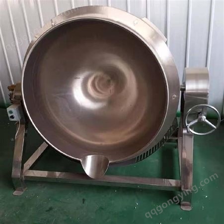 电加热可倾斜锅 商用卤煮设备锅 可倾蒸汽夹层锅