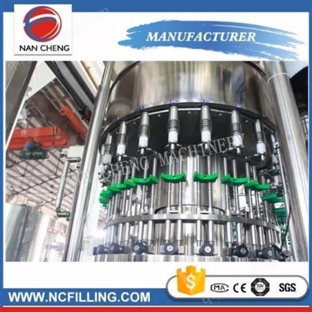 啤酒生产机器纯净水生产线铝罐饮料灌装机价格瓶气体灌装设备