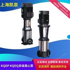 上海凯泉立式卧式不锈钢多级离心泵KQDP25-2x2不锈钢增压水泵KQDQ