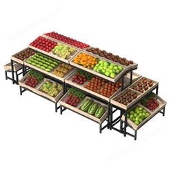 果蔬货架定制 果蔬货架 水果展示柜 杭州坚塔货架