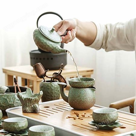 家用简约便携快客茶壶茶杯 中式一壶四杯 创意功夫茶具套装