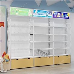 母婴用品店货架定制 母婴用品店商品展示架 杭州 坚塔货架