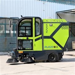 儒工机械 小区道路标线设备 济南电动吸尘扫地机价格 大型物业道路垃圾清扫车