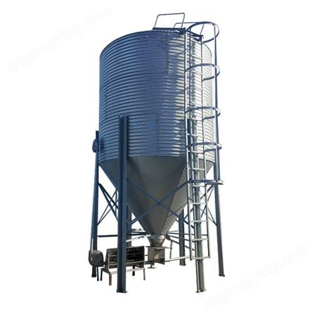 镀锌料塔 20吨镀锌板料塔 养殖设备 多格优惠