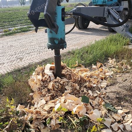 液压树桩挖根机挖掘机粉碎树根机液压树桩铣刨器久固