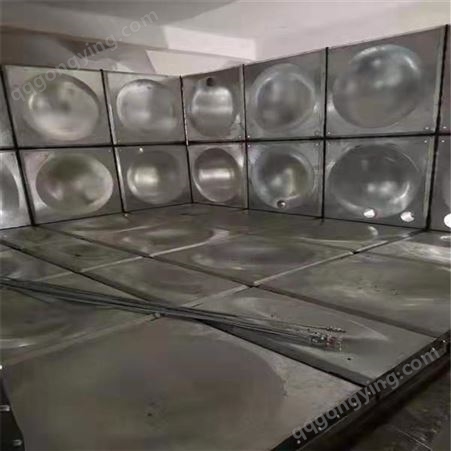 焊接保温水箱视频 消防组合水箱 盛鑫 厂家定制