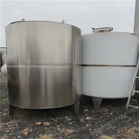 山东二手不锈钢储存罐设备10立方不锈钢储存罐设备长期供应
