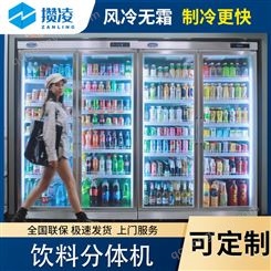 冰柜外机展示柜超市冰箱冷藏保鲜便利店冷柜分体饮料柜
