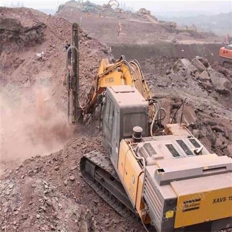 广西贺州液压挖改钻机 挖改液压钻机 岩石快速分块欧力特