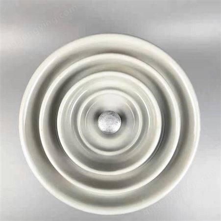 五创 悬垂片绝缘子串XWP-100C标准型盘形悬式陶瓷绝缘子悬式瓷瓶厂家