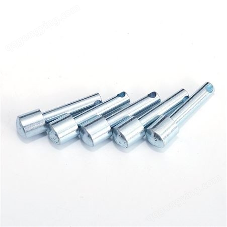 中固厂家生产供应蓝白锌非标件高强度高硬度带柱机螺钉