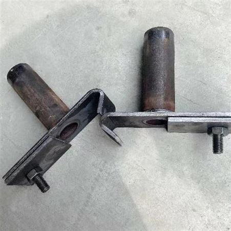 工字钢滑套 工字钢活动定位桩 工字钢悬挑梁滑套