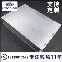 大型激光器铝合金风冷堆叠压铆散热器加工 CNC定制加工