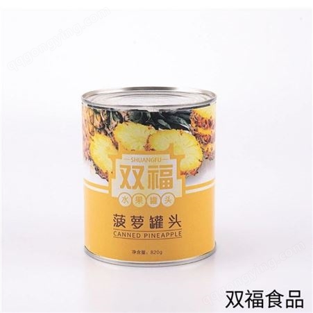 新品水果罐头批发 新品水果罐头销售 双福 新品水果罐头规格