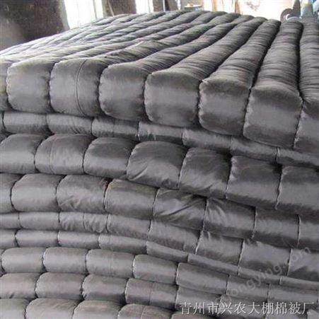 大棚棉被加工定做 冬季覆盖棚上保温效果好 防寒潮冻害 兴农