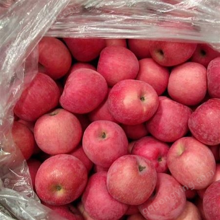 冷库苹果 80#一级红富士 健康带皮即食果皮鲜红光滑 昊昌农产品