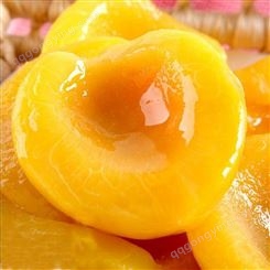 黄桃罐头厂家食品 水果罐头 山东巨鑫源品牌 开罐即食
