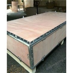 广州钢带箱 钢边箱定做  航空箱生产厂家