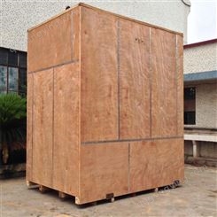 黄埔钢带箱 传统木箱  出口木箱定制   铂纳包装