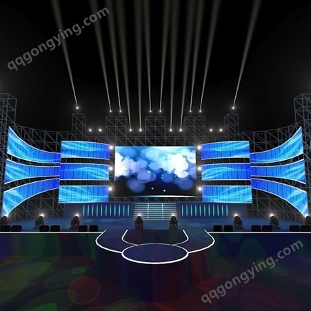 音乐节 演唱会 典礼 舞台 灯光音响 LED显示屏 舞台灯光布置租赁