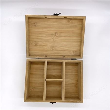 定制竹子盒子木质茶叶盒储物盒 竹木制礼品盒美观实用