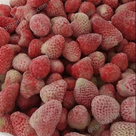 冷冻草莓 速冻水果果粒果丁榨汁浆果 量大从优