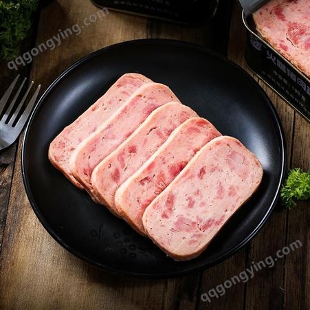 北戴河牌 火腿猪肉罐头198g*1罐 肉罐头户外即食速食