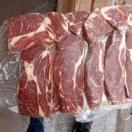 牛肉 谷饲 牛上脑 牛前部位肉大块 精修瘦肉 原切整块去骨
