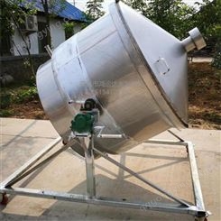 800斤 固态酒蒸馏发酵设备 小型环保电加热酿酒设备 鸿运达 大米酿造设备