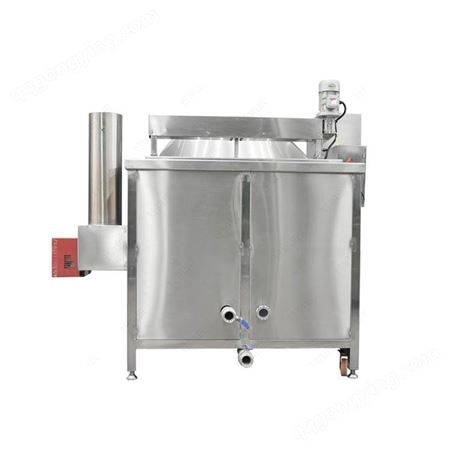 豆腐皮油炸机 好机乐供应 可控温油炸豆腐皮圆锅机器