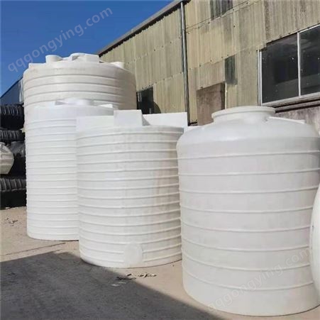 供应安徽 加厚15T塑料水箱 防腐水塔15吨塑胶废液免费开孔